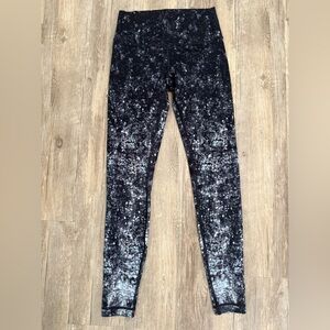Lululemon Wunder Under Hi-Rise‎ Tight Effervescence 50g Multi Black size 8